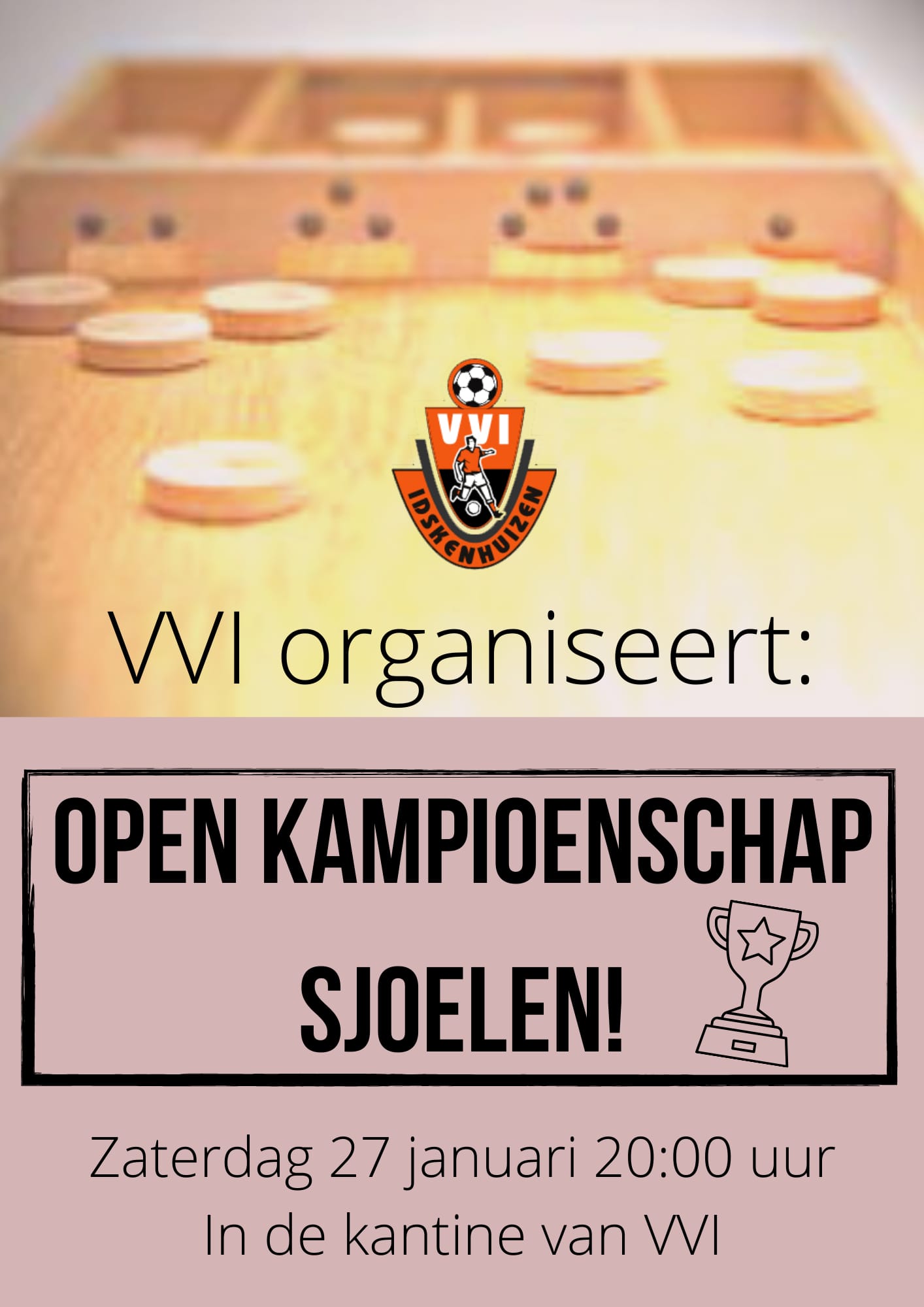 VVI organiseert: Open kampioenschap sjoelen!