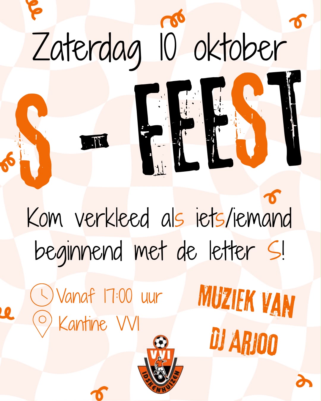 VVI - S-Feest - Zaterdag 10 oktober 2026